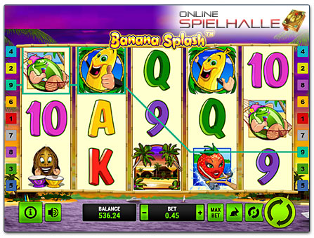 Novoline Banana Splash Spielautomat