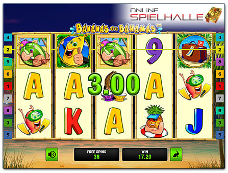 Novoline Bananas Go Bahamas Freispielrunde