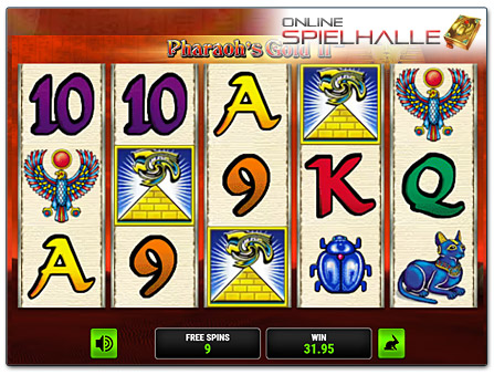 Novoline Pharaoh's Gold II Freispielrunde