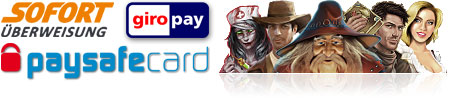 Novoline online Zahlungsmethoden wie Giropay, SOFORT und Paysafe